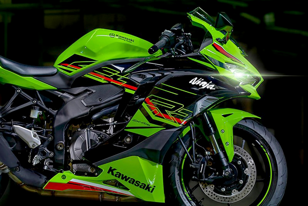 khí động học Ninja ZX4RR 2023 KRT